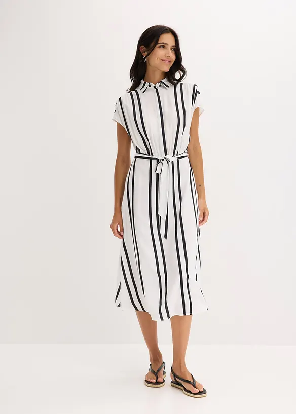 Blousejurk van soepele viscose, bonprix