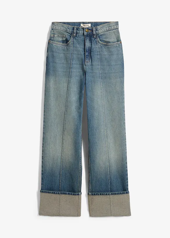 Straight jeans, high waist, bonprix