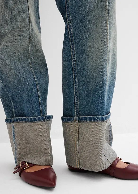 Straight jeans, high waist, bonprix