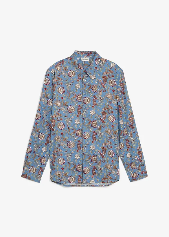 Business overhemd van puur katoen, slim fit, bonprix