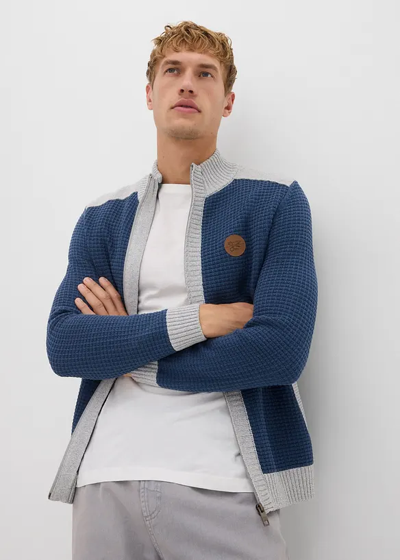 Vest met opstaande kraag, bonprix