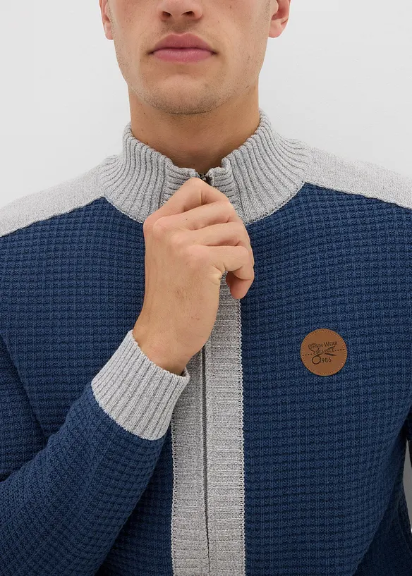Vest met opstaande kraag, bonprix
