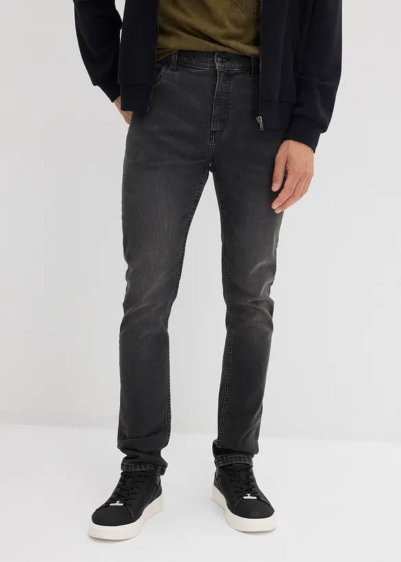 Slim fit stretch jeans, straight, bonprix