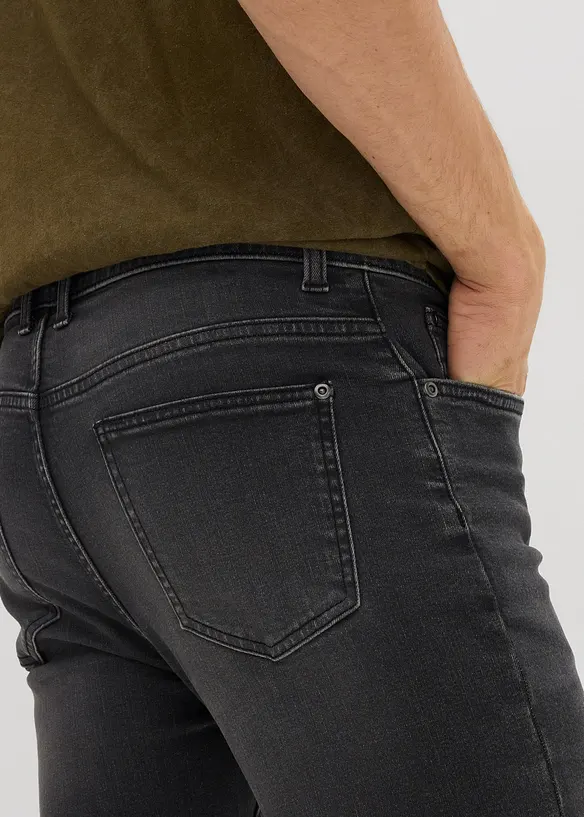 Slim fit stretch jeans, straight, bonprix