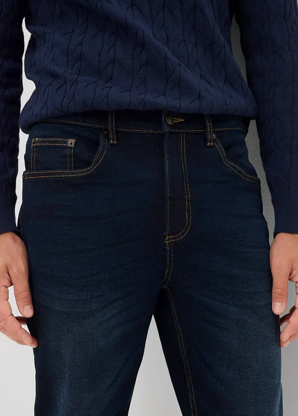 Classic fit stretch jeans, straight, bonprix