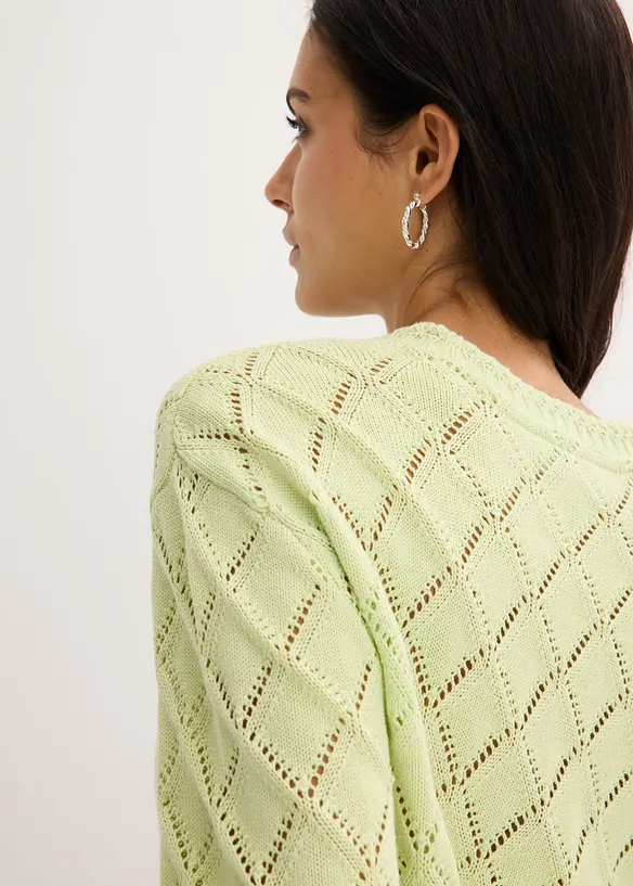 Ajour vest, bonprix