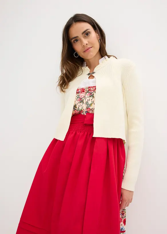 Dirndl met geborduurde schort (2-dlg. set), bonprix
