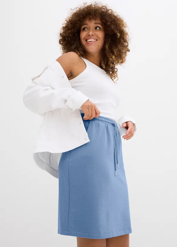 Sweatrok met zakken, bonprix