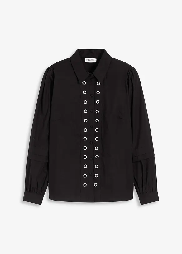 Blouse met stud details, bonprix