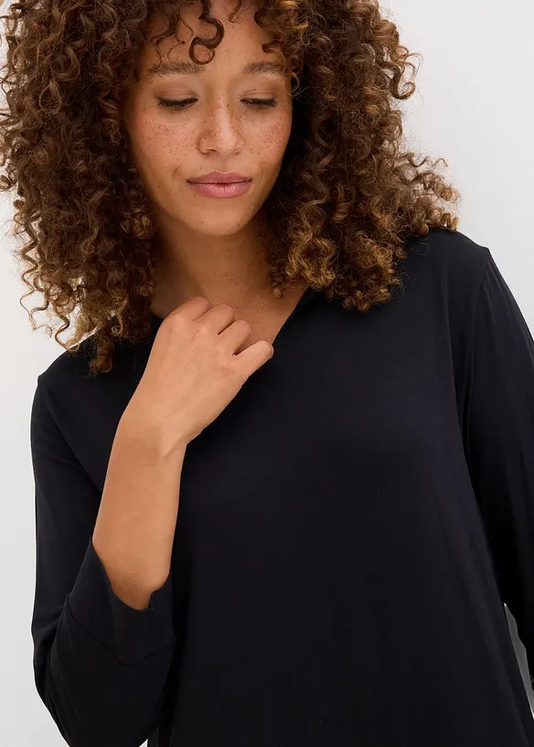 Shirtjurk van soepele viscose, bonprix