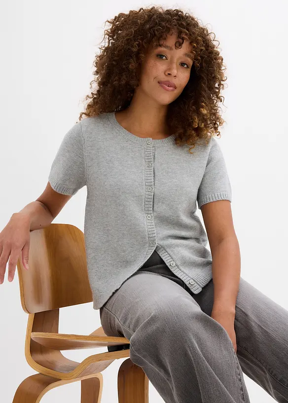 Vest met korte mouwen, bonprix
