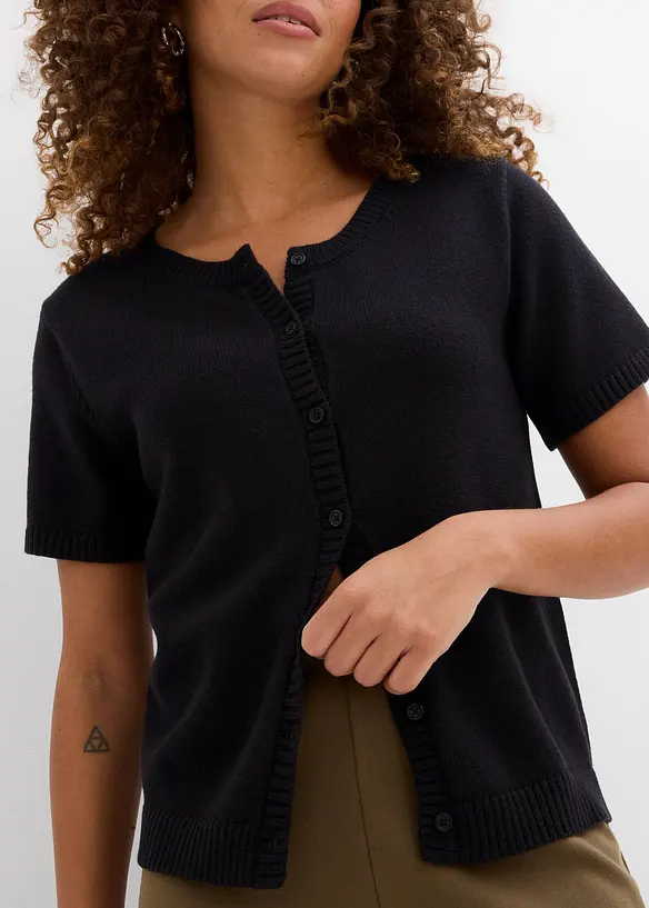 Vest met korte mouwen, bonprix