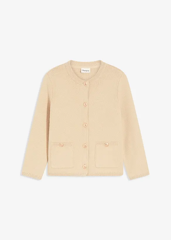Kort vest van katoen, bonprix