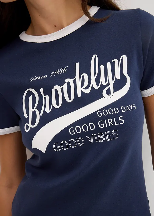 T-shirt van biologisch katoen, bonprix