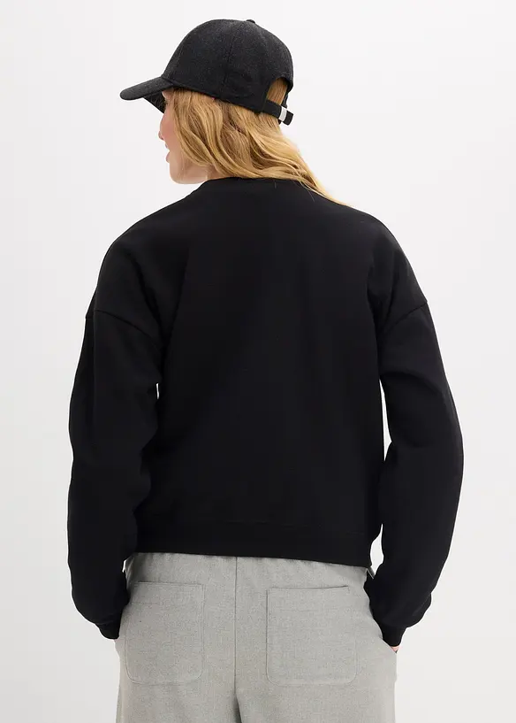 Oversized sweater van biologisch katoen, bonprix