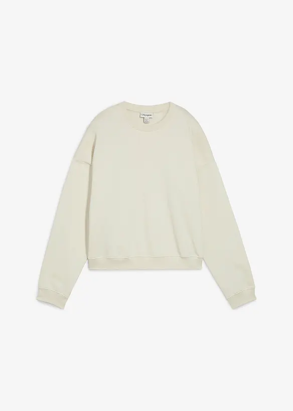 Oversized sweater van biologisch katoen, bonprix