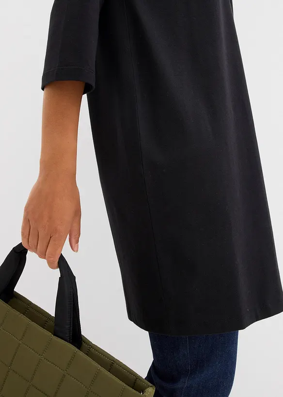 Shirtjurk van puur biologisch katoen met stretch, bonprix