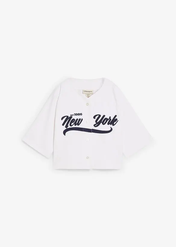 Oversized sweater in een zachte katoenmix, bonprix