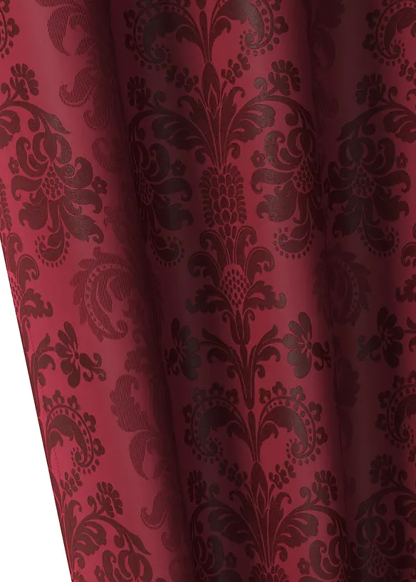 Isolerend verduisterend gordijn van jacquard (1 stuk), bonprix