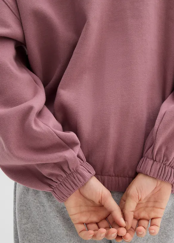 Oversized sweater van biologisch katoen, bonprix