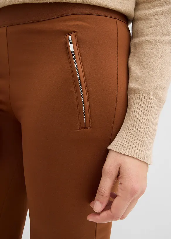 Thermo legging met ritszakken, bonprix