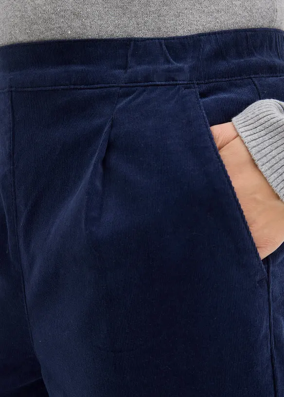 Corduroy broek van biologisch katoen, bonprix