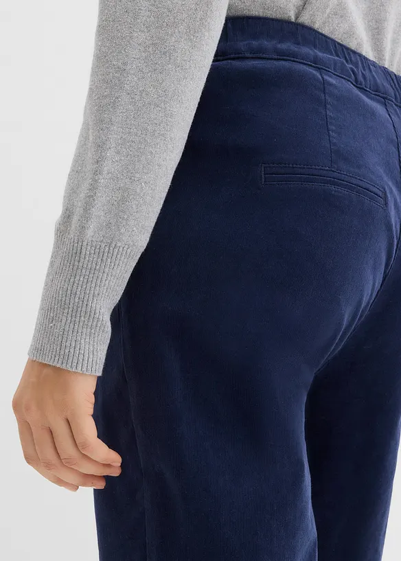 Corduroy broek van biologisch katoen, bonprix