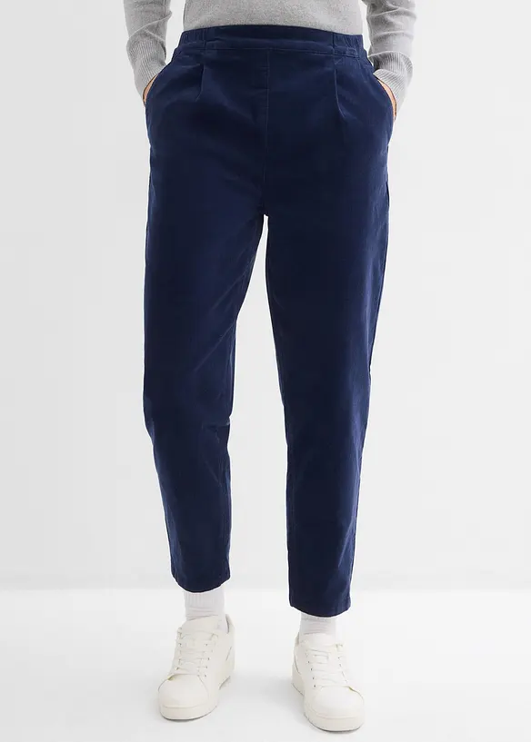 Corduroy broek van biologisch katoen, bonprix