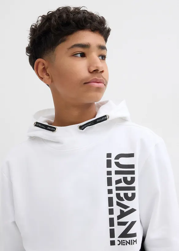 Jongens hoodie van biologisch katoen, bonprix