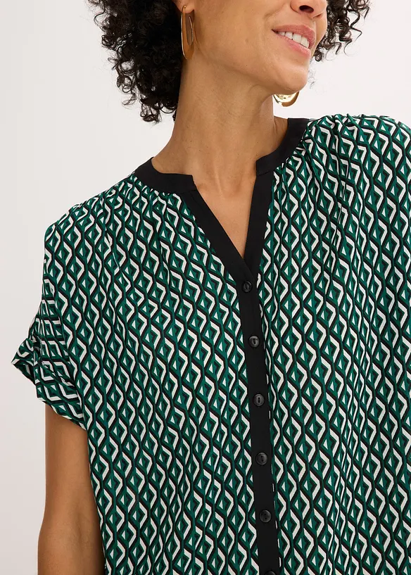 Oversized blouse georgette, bonprix