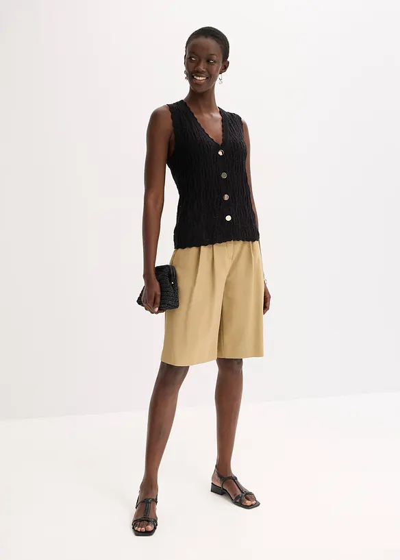 Ajour vest, bonprix