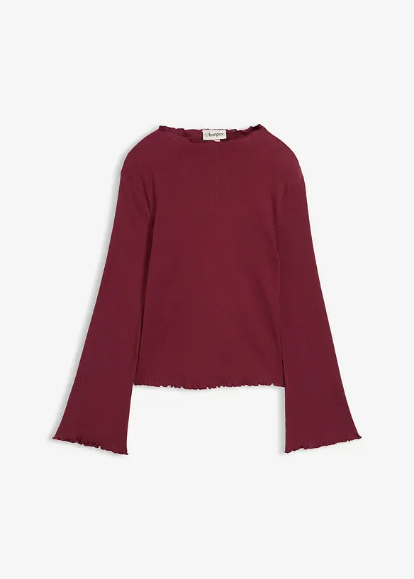 Geribd shirt van puur katoen, bonprix
