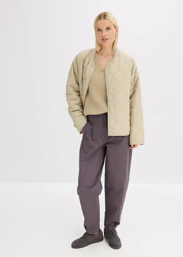 Trui met V-hals, bonprix