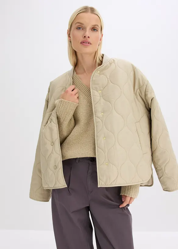 Trui met V-hals, bonprix