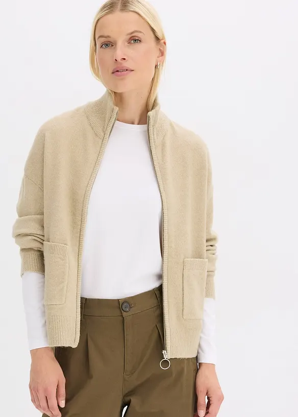 Vest met ritssluiting, bonprix
