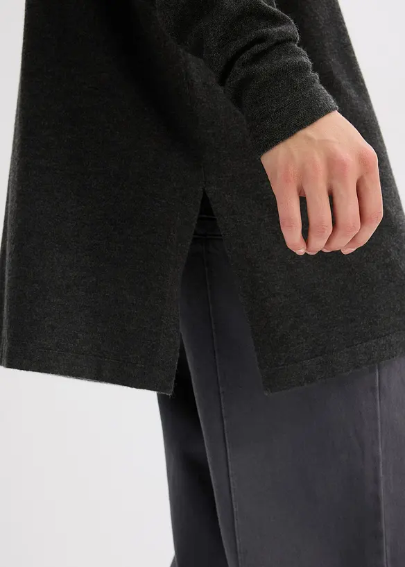 Cape trui in een zachte viscosemix, bonprix