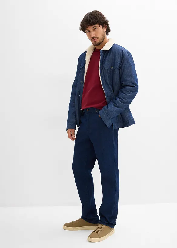 Classic fit stretch jeans, straight, bonprix