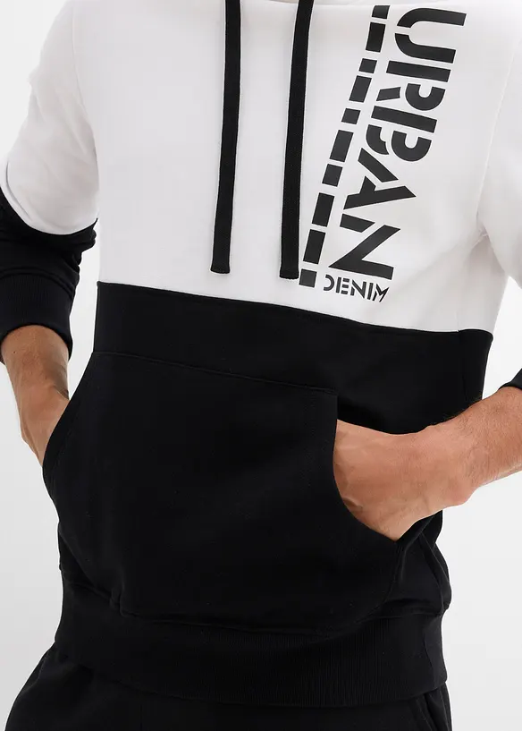 Hoodie, slim fit, bonprix