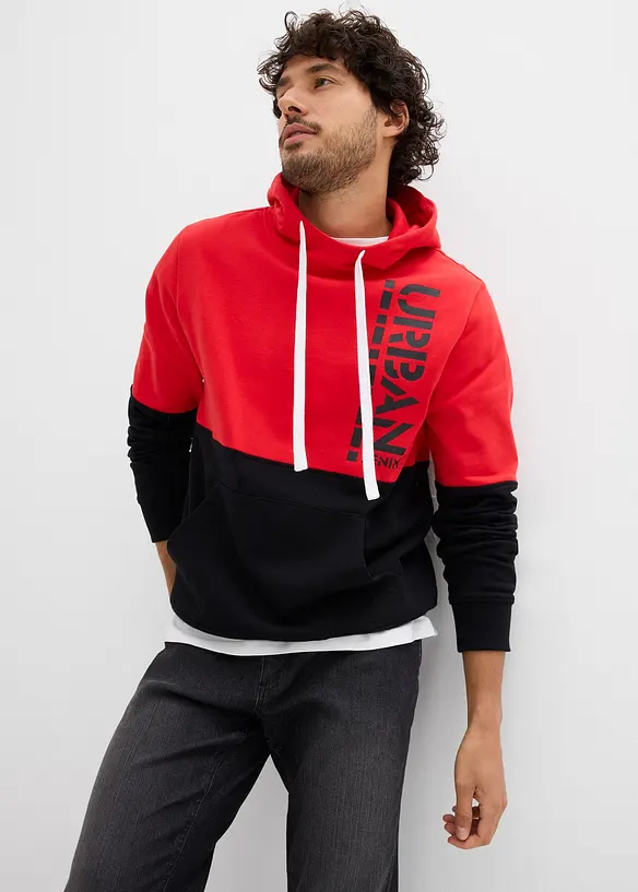 Hoodie, slim fit, bonprix