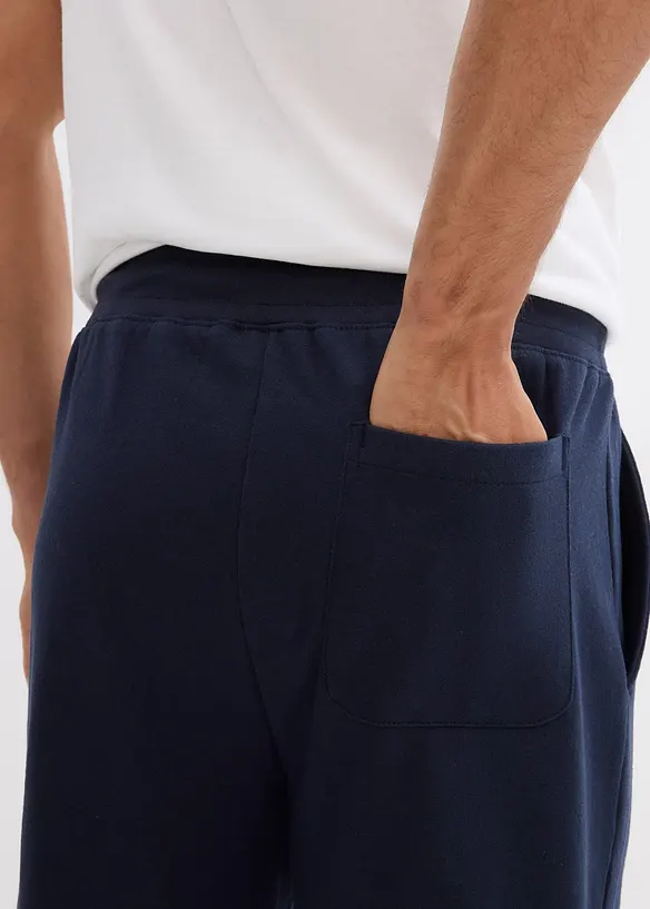 Joggingbroek met geribde boorden aan de onderrand, bonprix