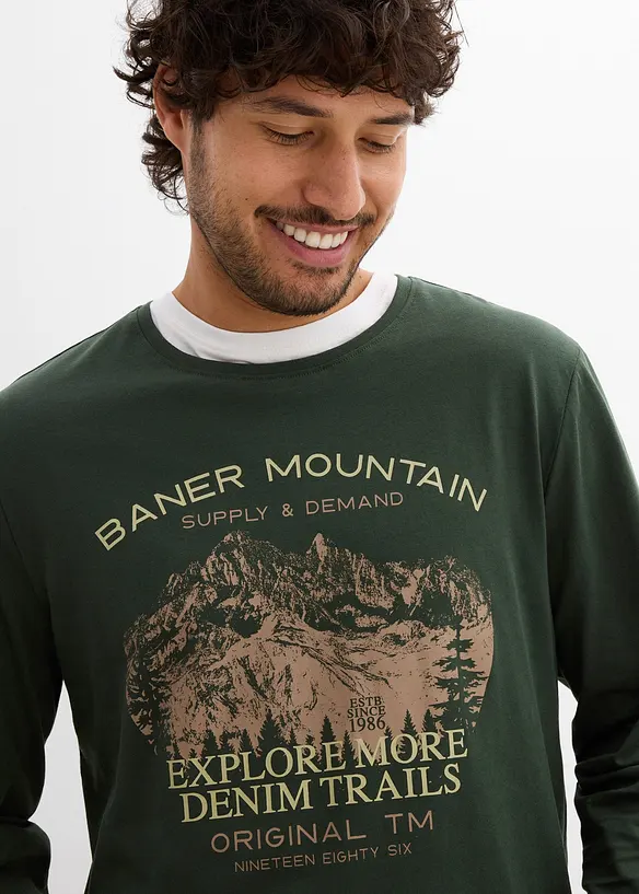 Longsleeve (set van 2), bonprix