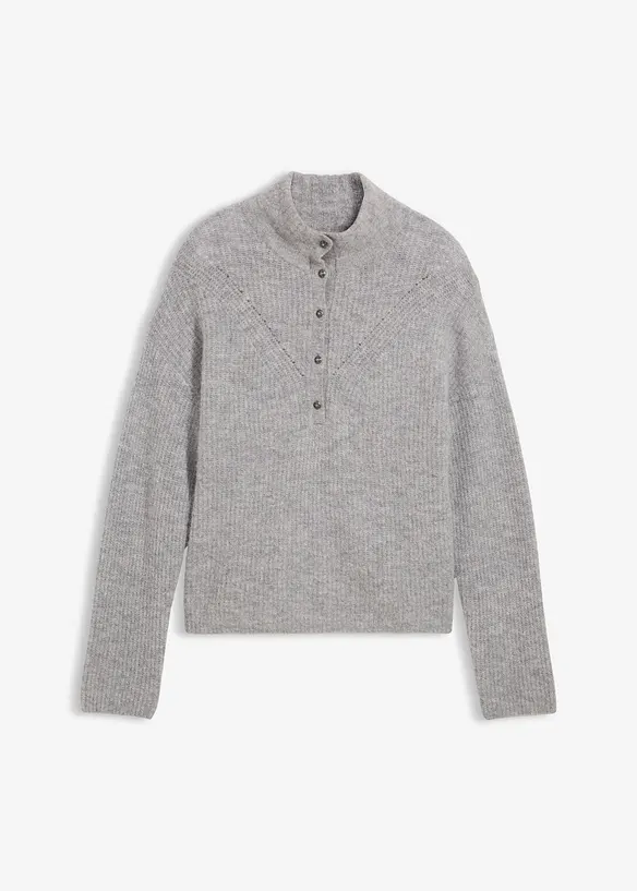 Wollen trui met alpacawol, bonprix
