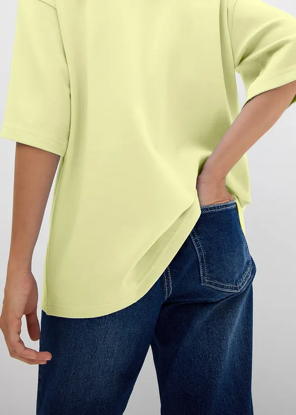 Oversized shirt van puur, zwaar biologisch katoen, bonprix