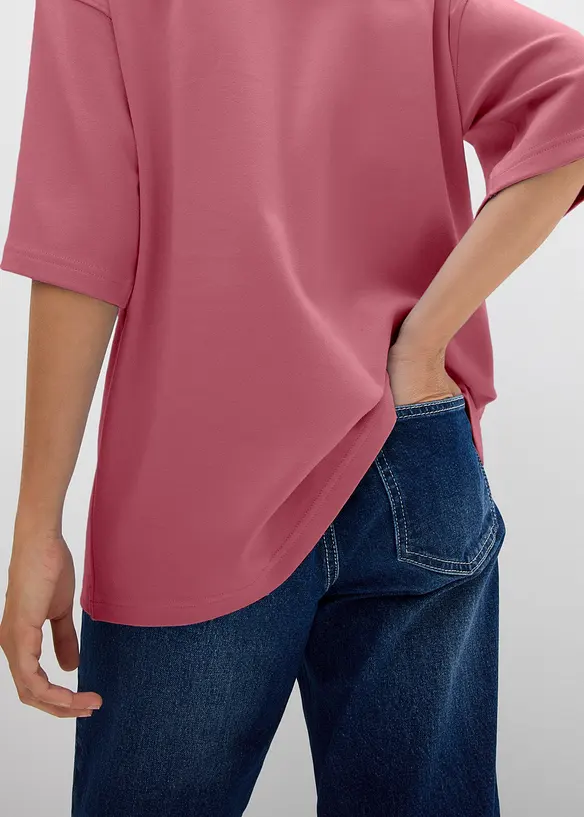 Oversized shirt van puur, zwaar biologisch katoen, bonprix