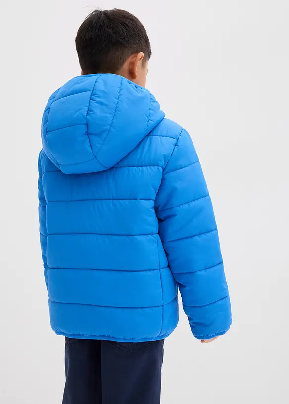 Gewatteerde jas met capuchon, bonprix