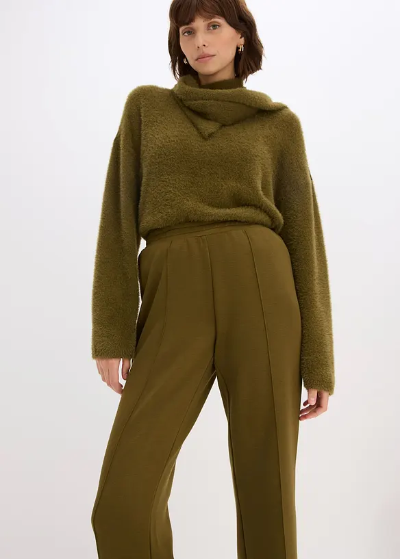 Sweatpants met viscose, bonprix