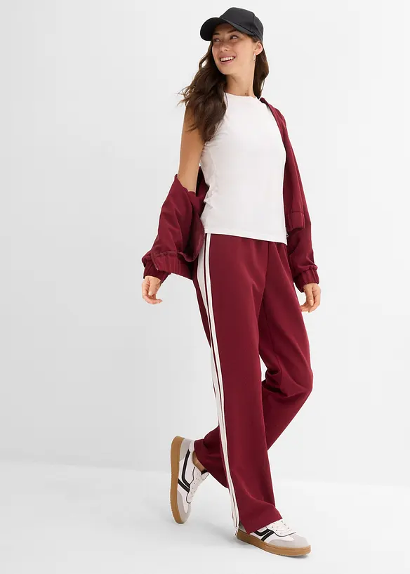Joggingbroek met sportieve strepen, bonprix
