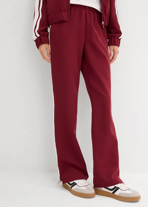 Joggingbroek met sportieve strepen, bonprix