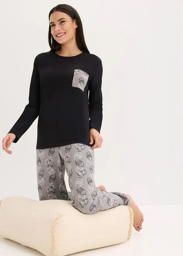 Pyjama van katoen, bonprix
