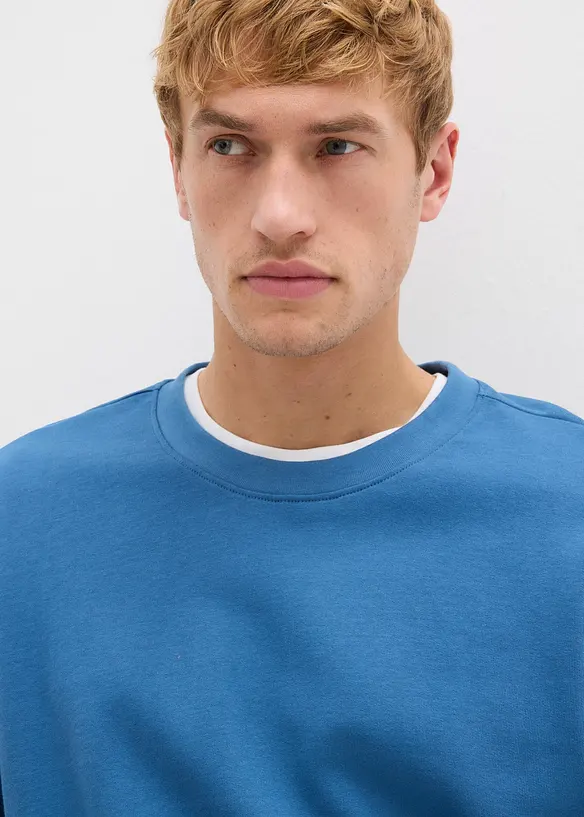 Oversized sweater van biologisch katoen, bonprix
